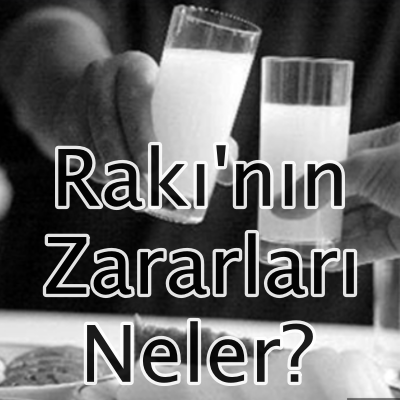 rakı zararları